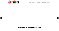 Desktop Screenshot of indexprints.com